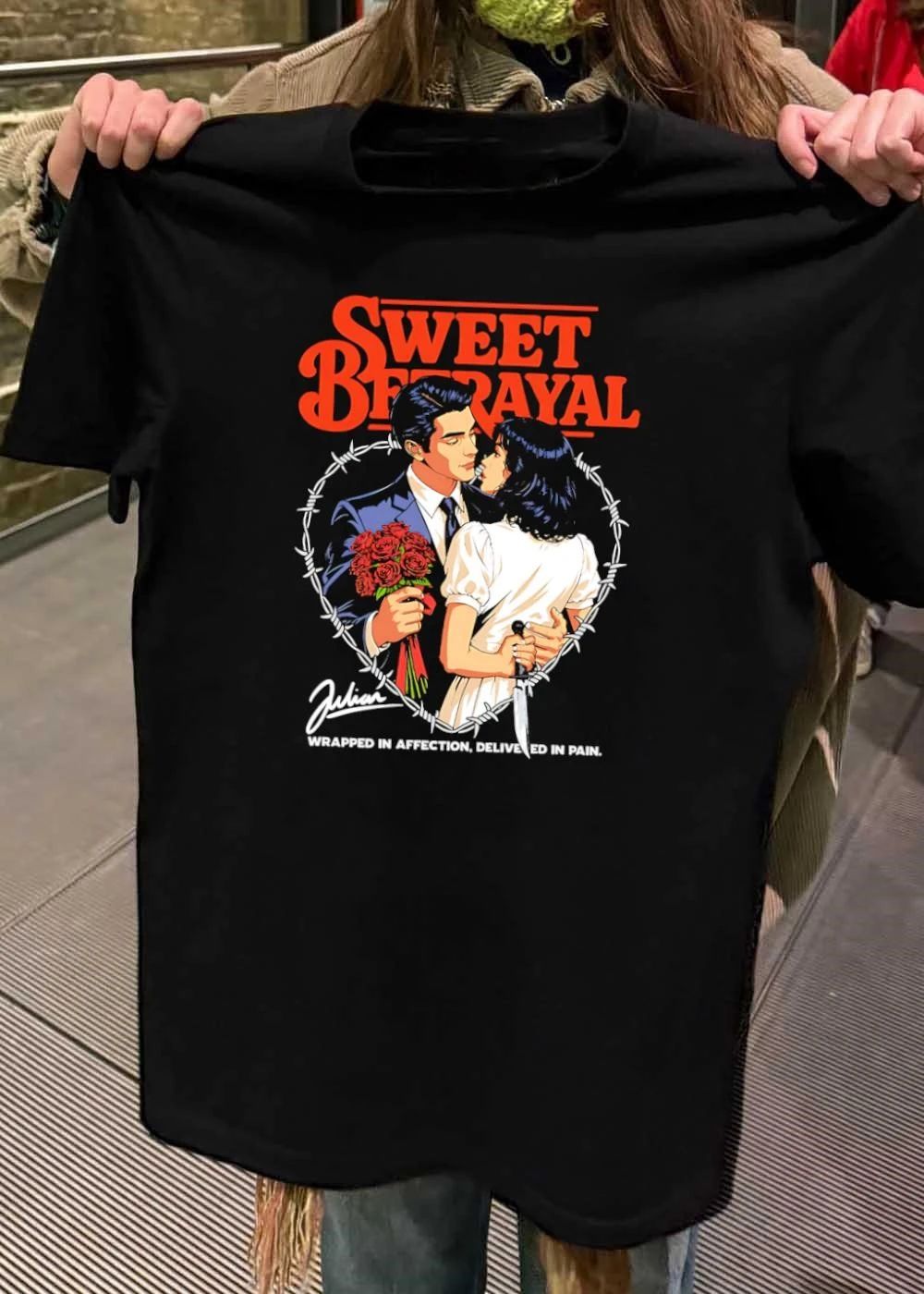 Julian Sweet Betrayal Wrapped in Affection Delivered in Pain T-Shirt