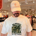 Milwaukee Freak 34 NBA player Giannis Antetokounmpo Basketball shirt