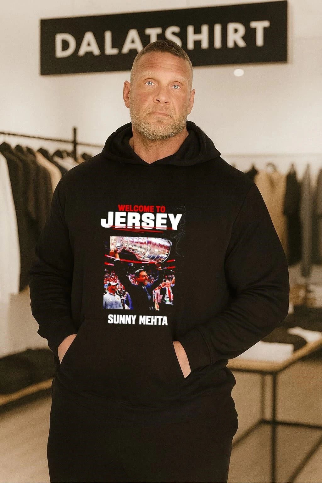 Sunny Mehta New Jersey Devils shirt