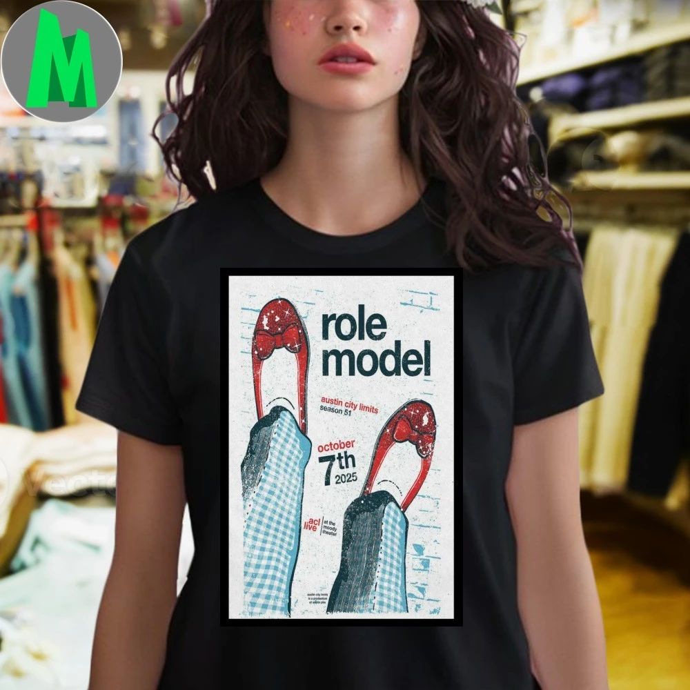 Role Model Show Austin City Limits 2025 Poster Shirt