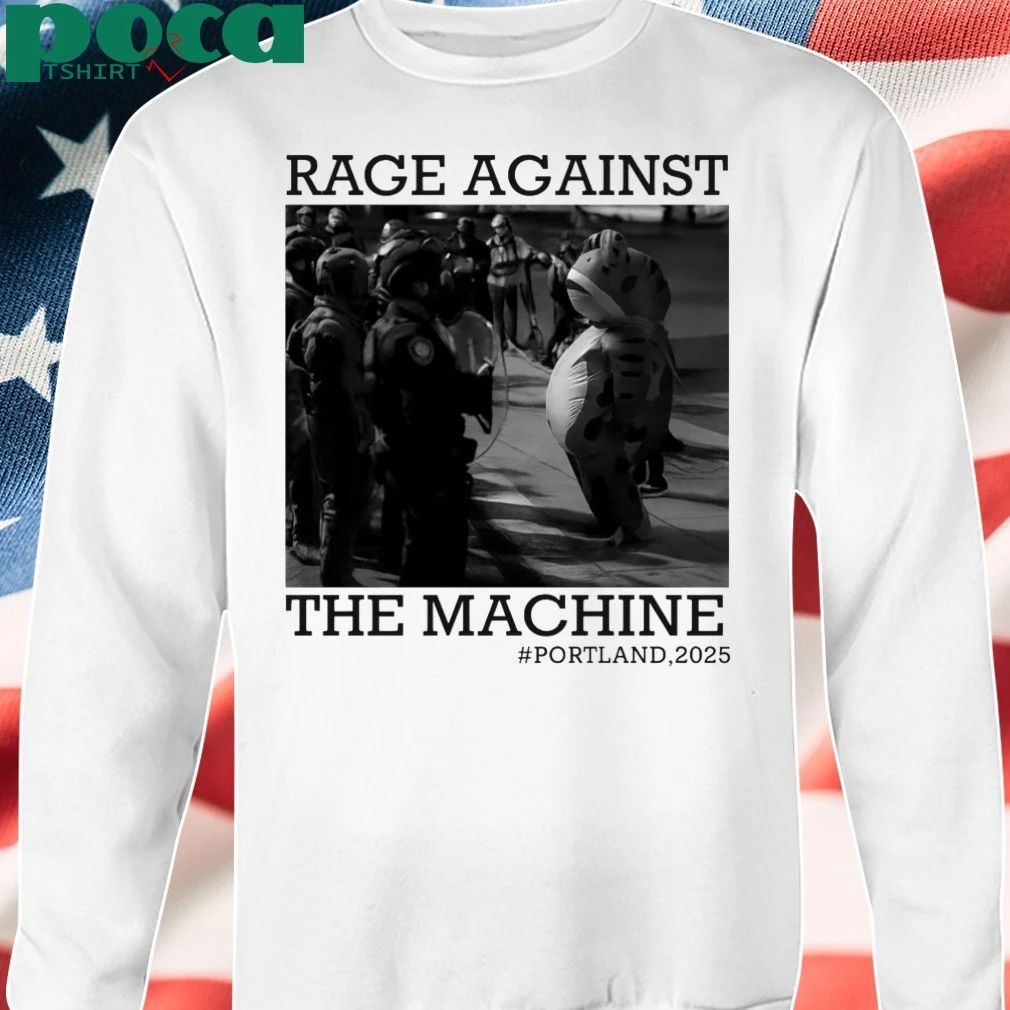 Portland Frog Rage Against The Machine Portland 2025 T-shirt