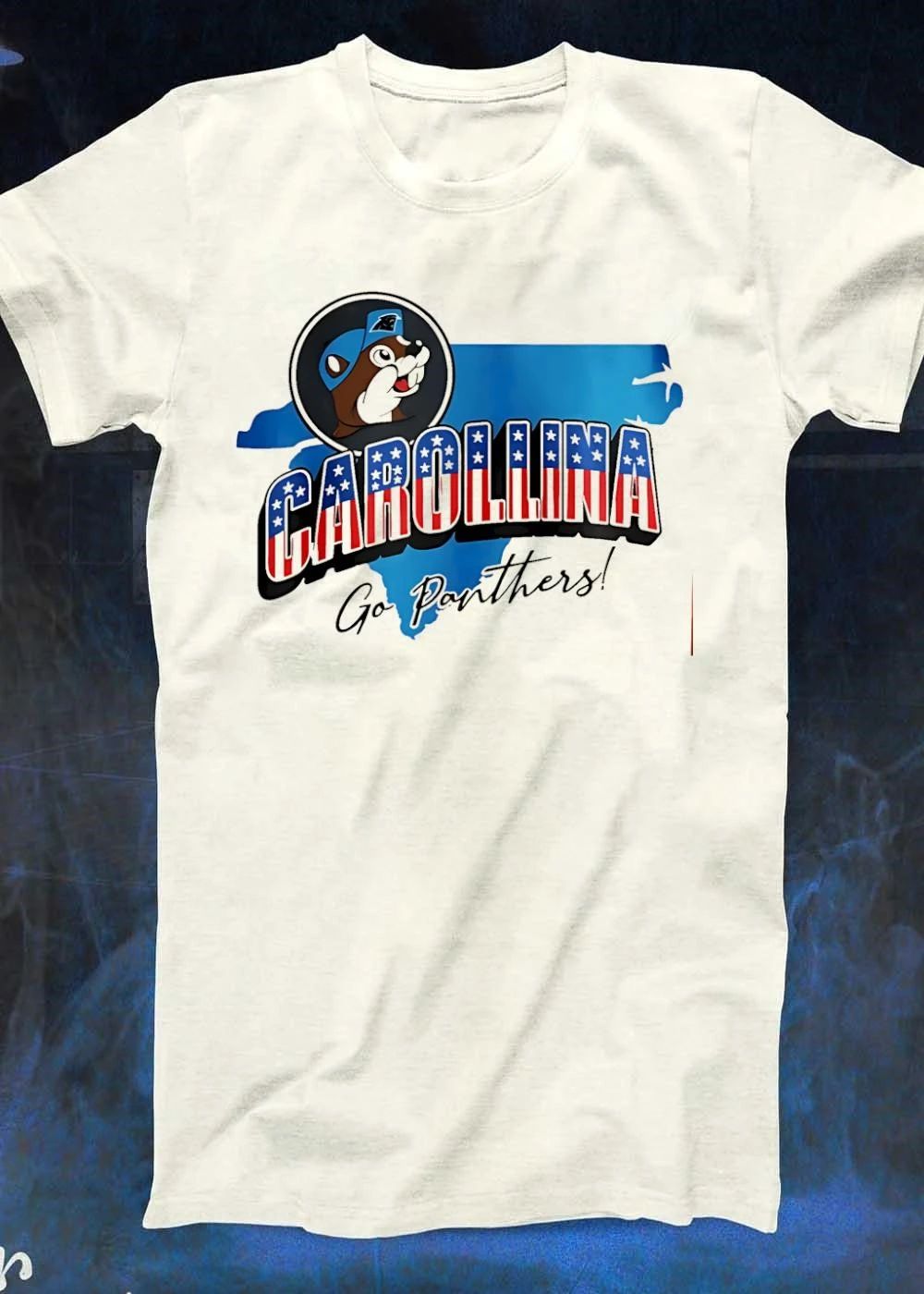 Carolina Panthers x Buc-ee’s Patriotic map shirt