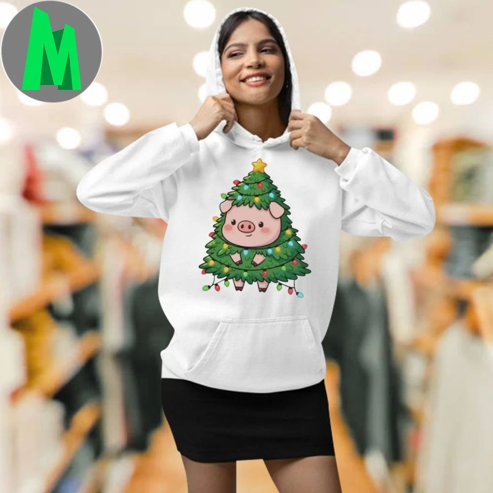 Christmas Tree Pig Shirt