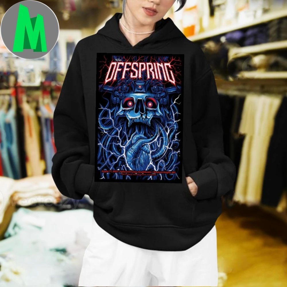 2025 The Offspring Maryland Heights, MO Poster Shirt