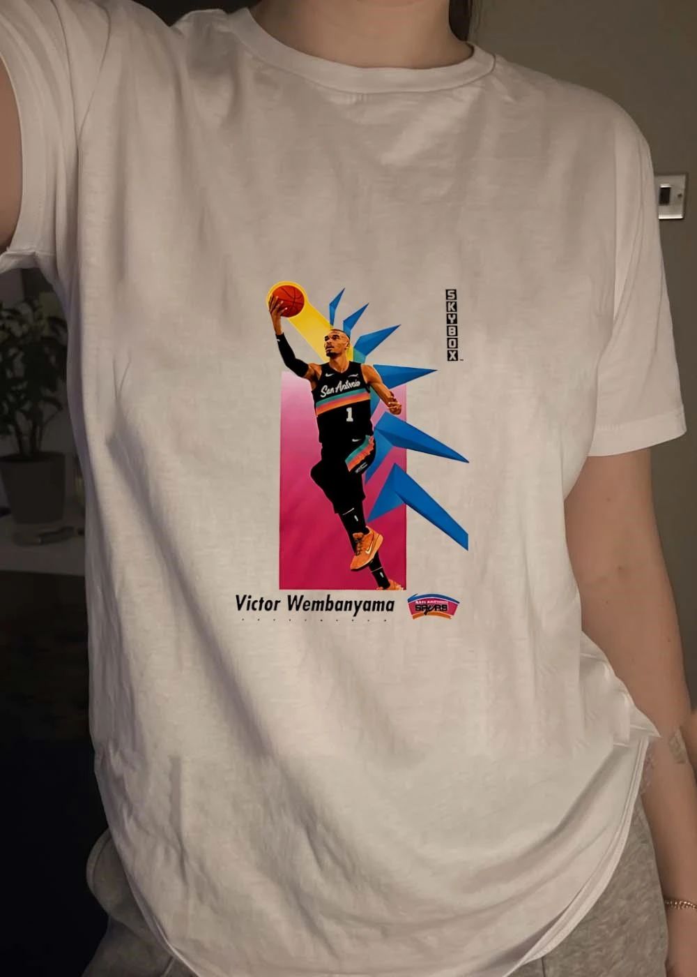 SKYBOX Victor Wembanyama San Antonio Spurs T-Shirt