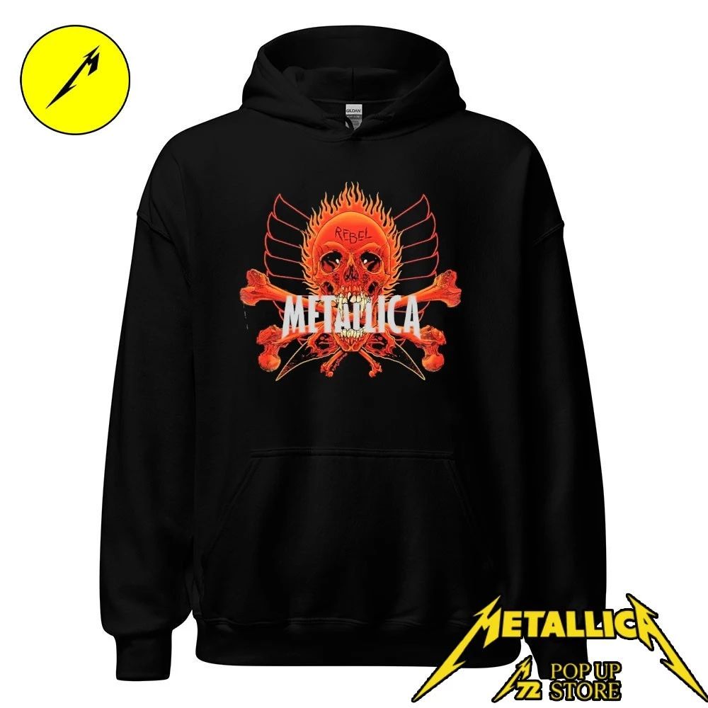 Metallica Pop-up Shop M72 European World Tour 2026 Rebel Shirt