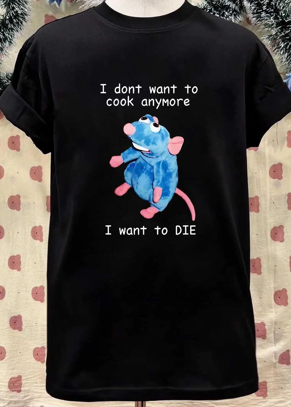 I don’t want to cook anymore i want to die shirt