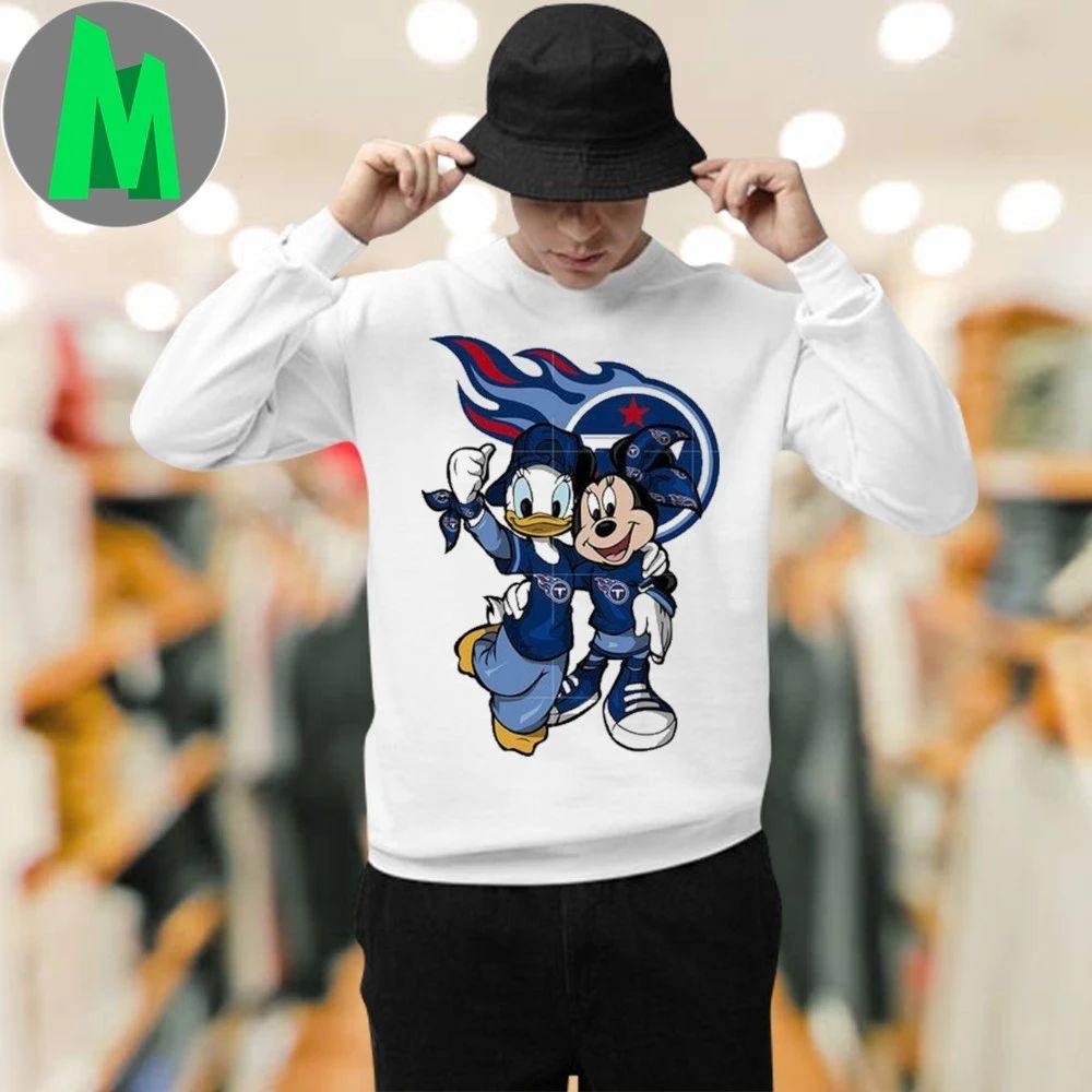 Daisy Minnie Tennessee Titans Logo 2025 Shirt