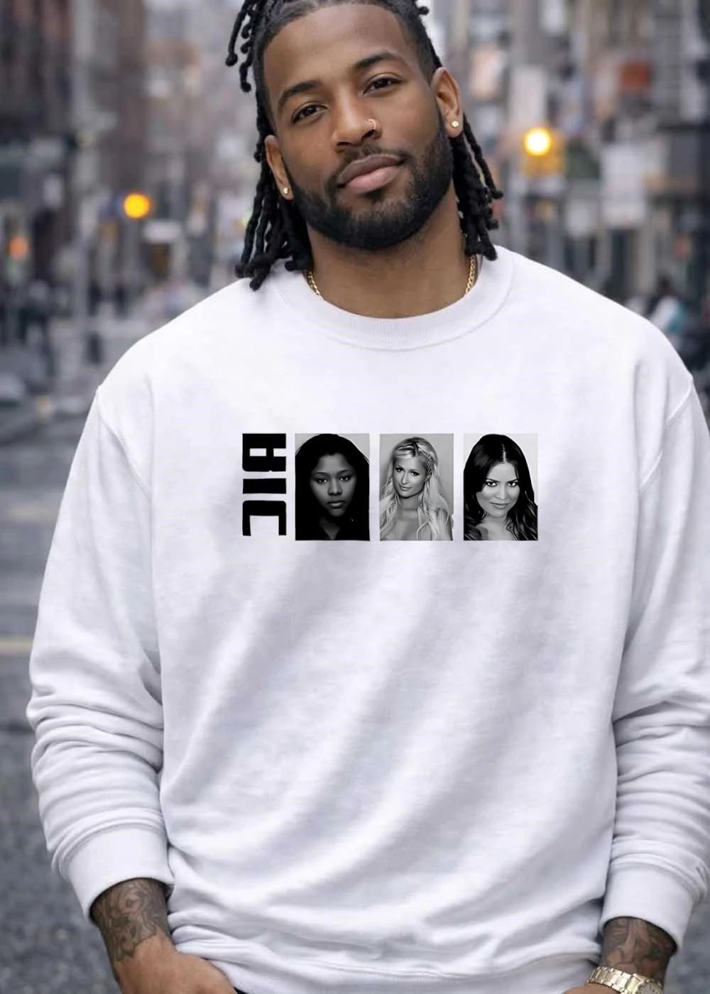 Bic Featuring Nicki Paris Khloe Celebrity Trio T-Shirt
