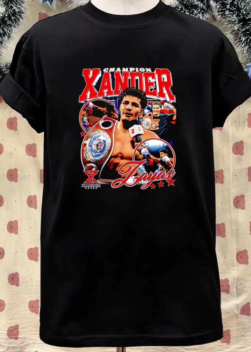 Xander Zayas Champion Xander Zayas Boxing WBO World Champion T-Shirt