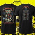 Metallica M72 World Tour 2026 Shirt – Glasgow, Scotland 25th June 2026 European Concert Dates Wolf Skull Jack