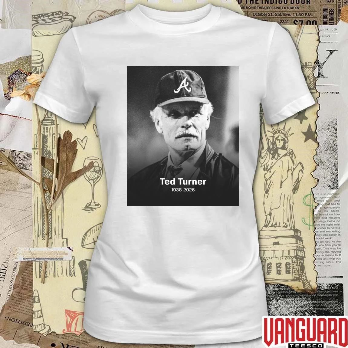 Ted Turner 1938 – 2026 ESPN t-shirt