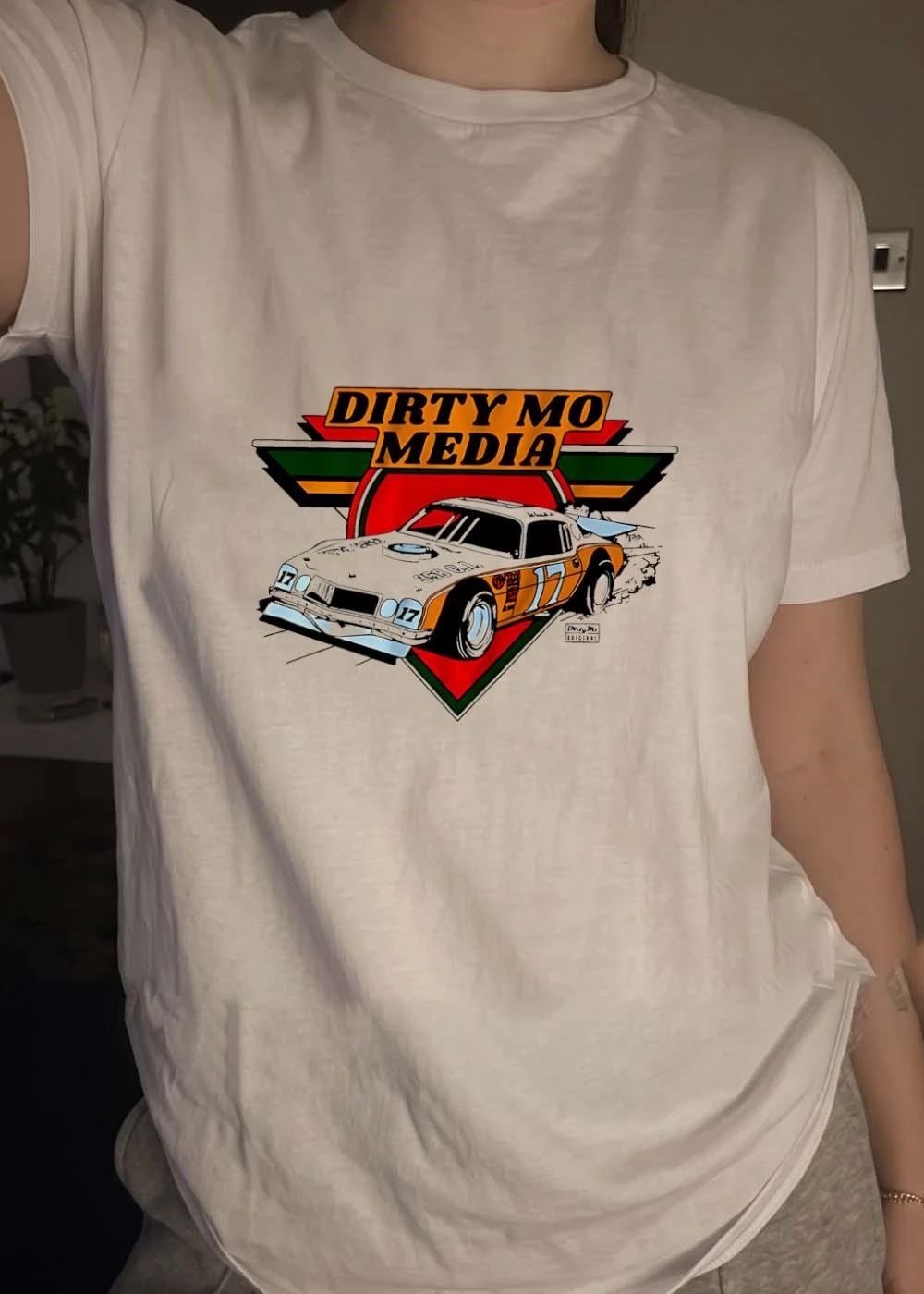 Dirty Mo Media Dale Earnhardt Jr. NASCAR stock car Dirty Mo Media Dirty Mo Original 17 350 CI shirt