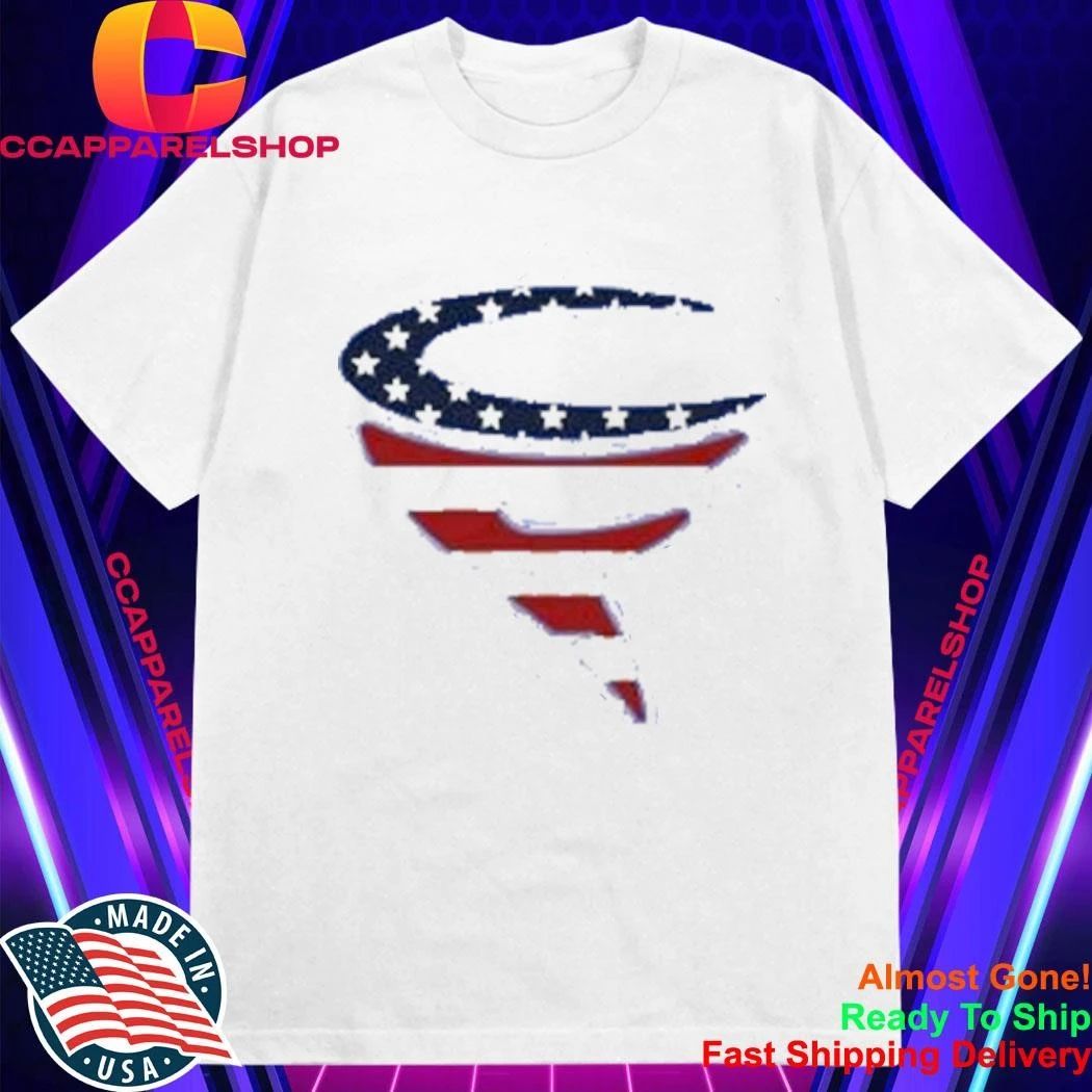 Cyclone Fanatic Logo Flag Shirt