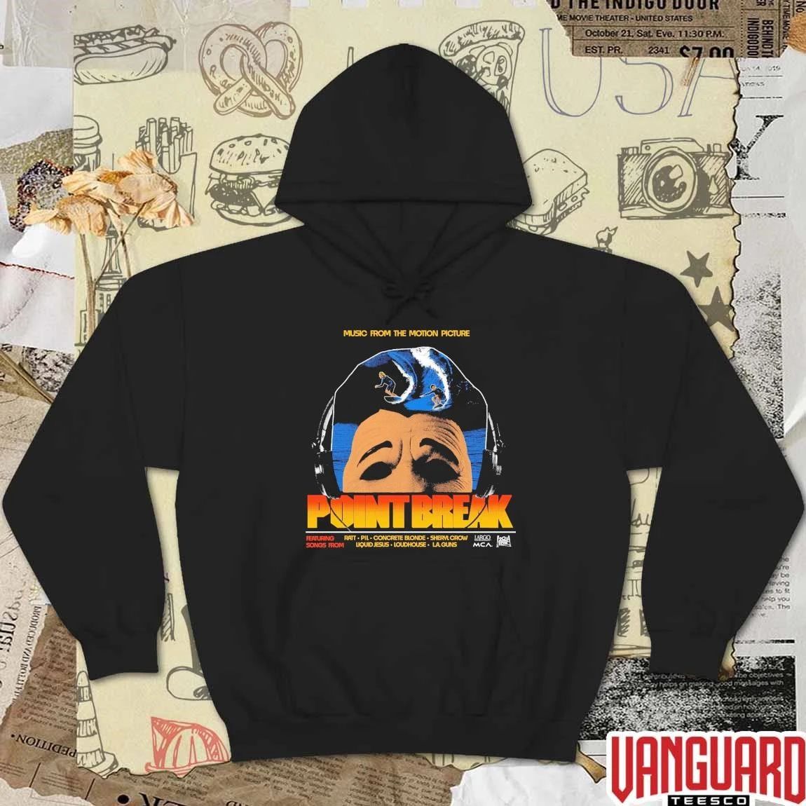Music From The Motion Picture Point Break 2026 t-shirt