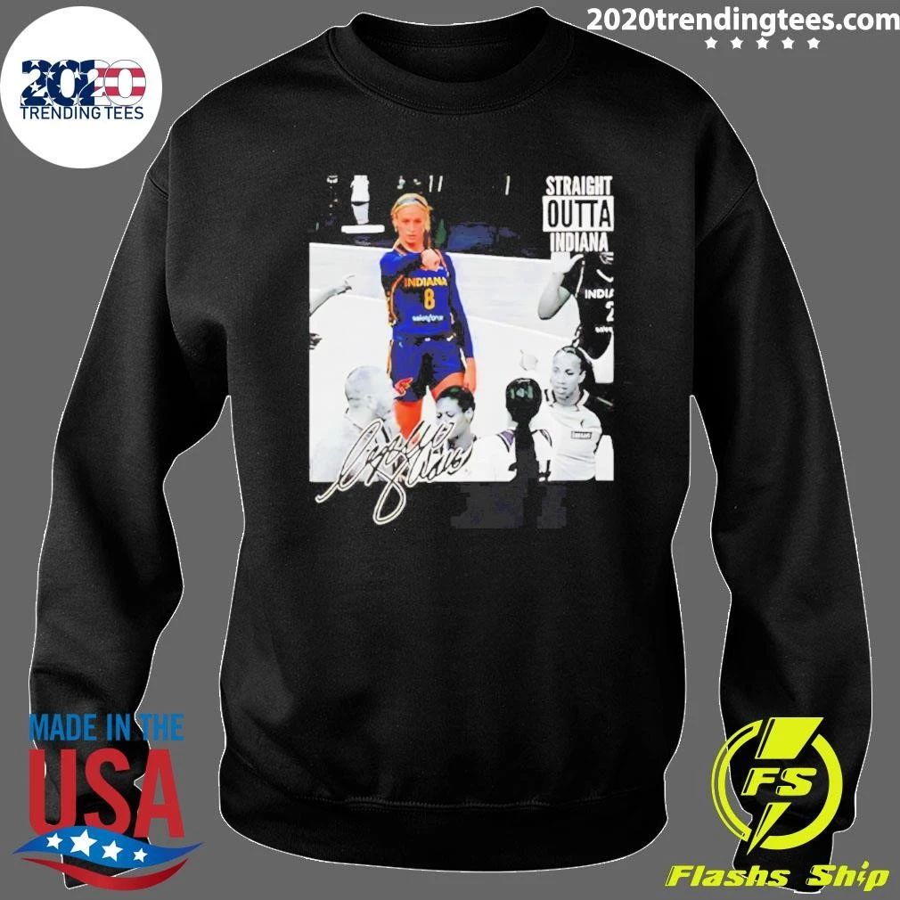 Sophie Cunningham Straight Outta Indiana Basketball shirt