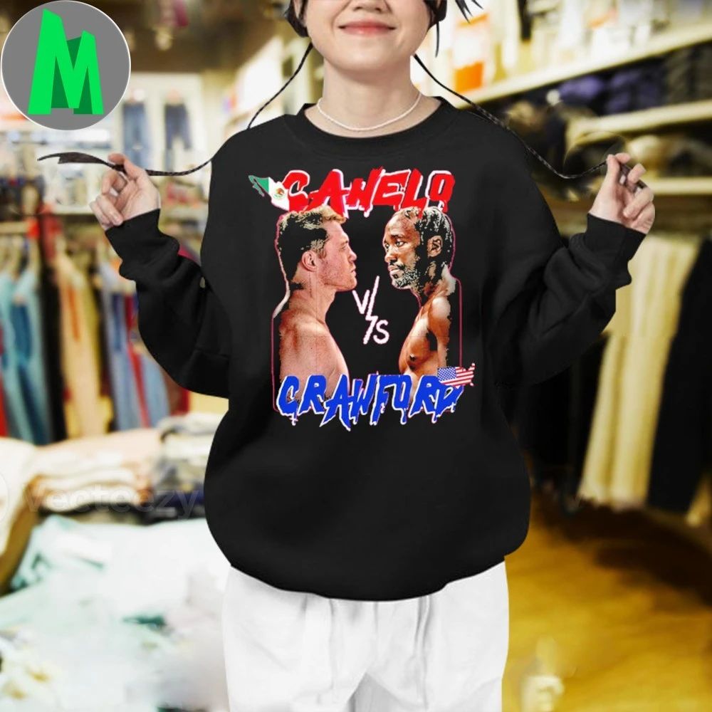 Canelo vs crawford canelo match Shirt