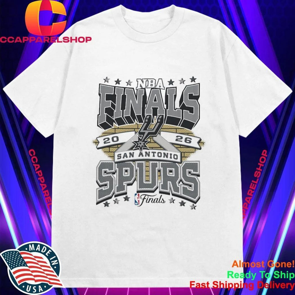 San Antonio Spurs ’47 Brand 2026 NBA Finals Court Franklin Shirt