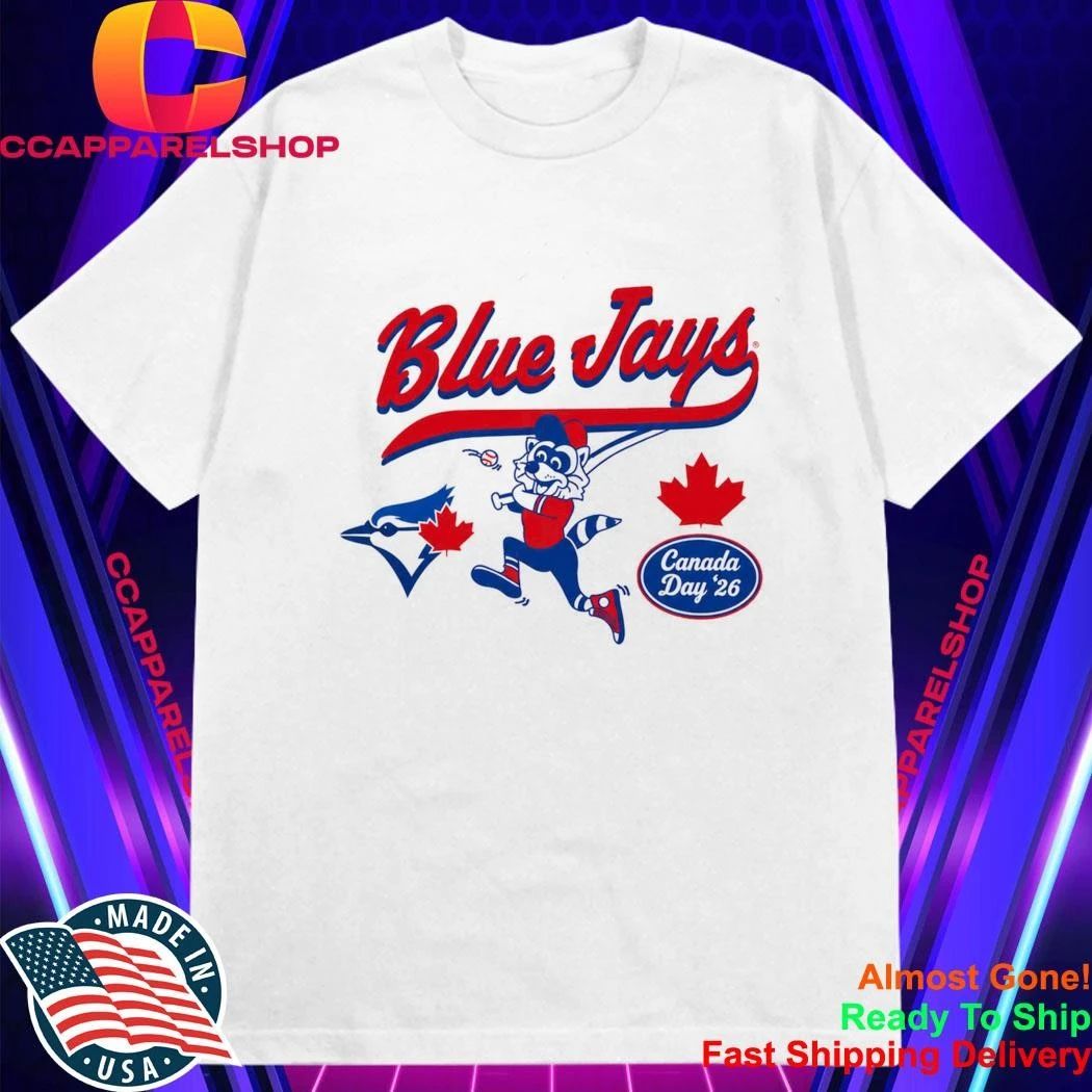 Toronto Blue Jays Raccoon Canada Day 26 Shirt