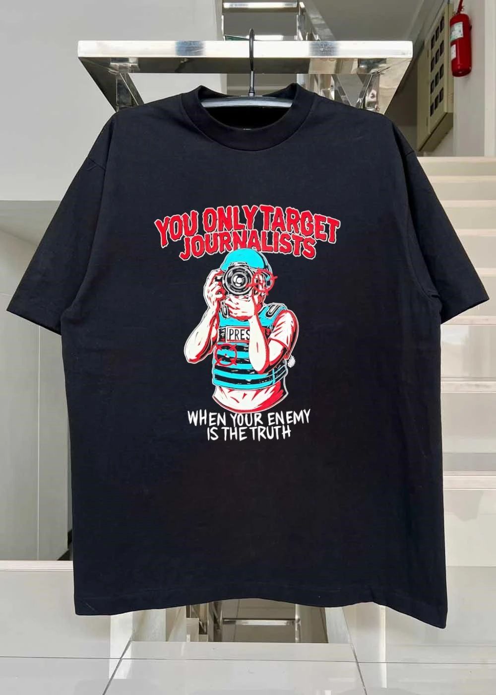 Journalist you only target journalists when your enemy is the truth shirt