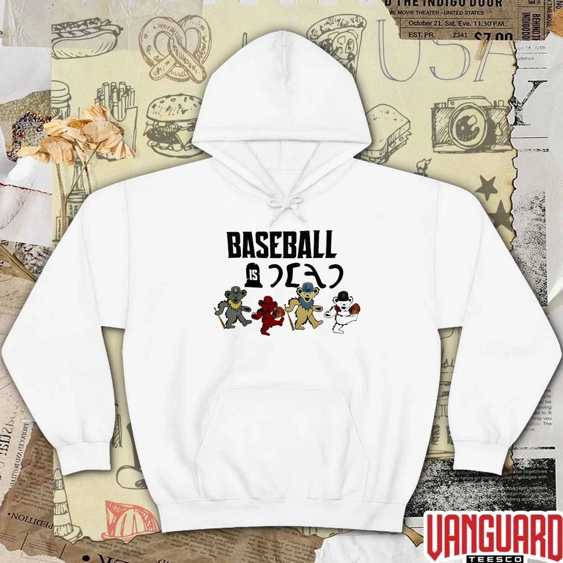 Worcester Red Sox Grateful Dead Night Baseball Is Dead t-shirt