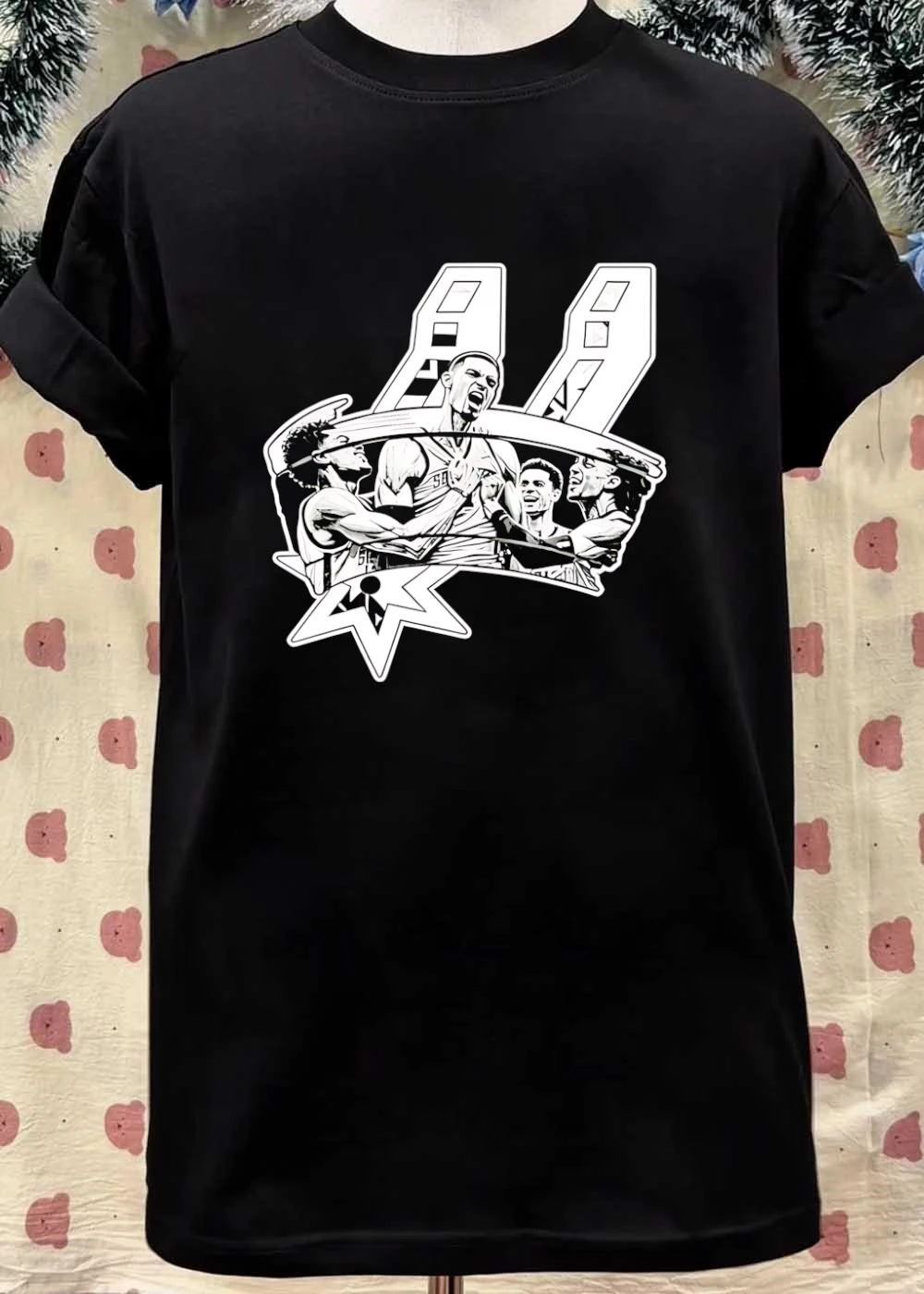 Victor Wembanyama Celebrating San Antonio Spurs Basketball Players shirt