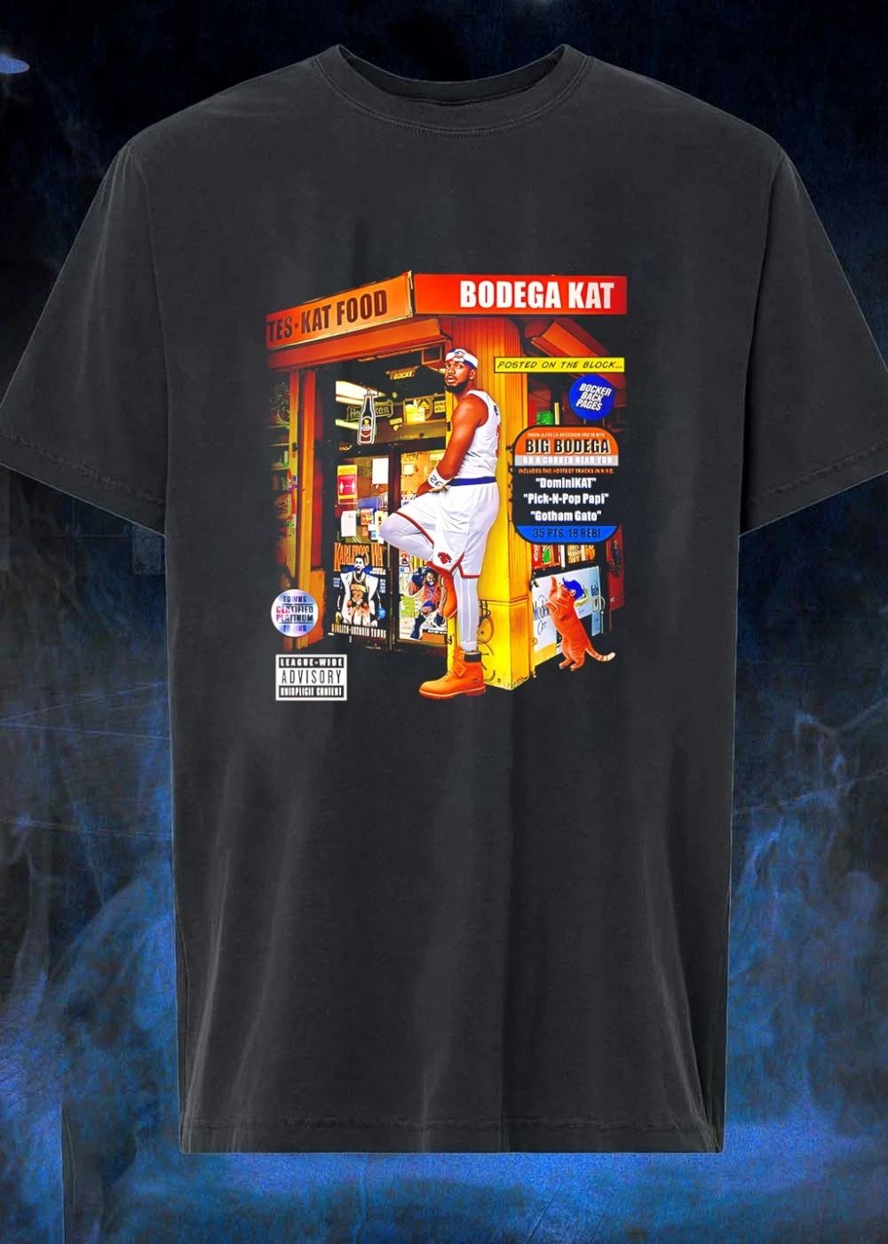 Posted on the Block Bodega Kat Big Knicks T-Shirt