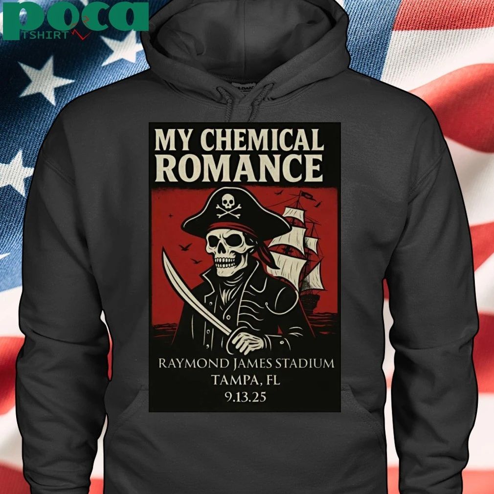 Sept 13, 2025 My Chemical Romance Tour Tampa, FL Poster T-shirt