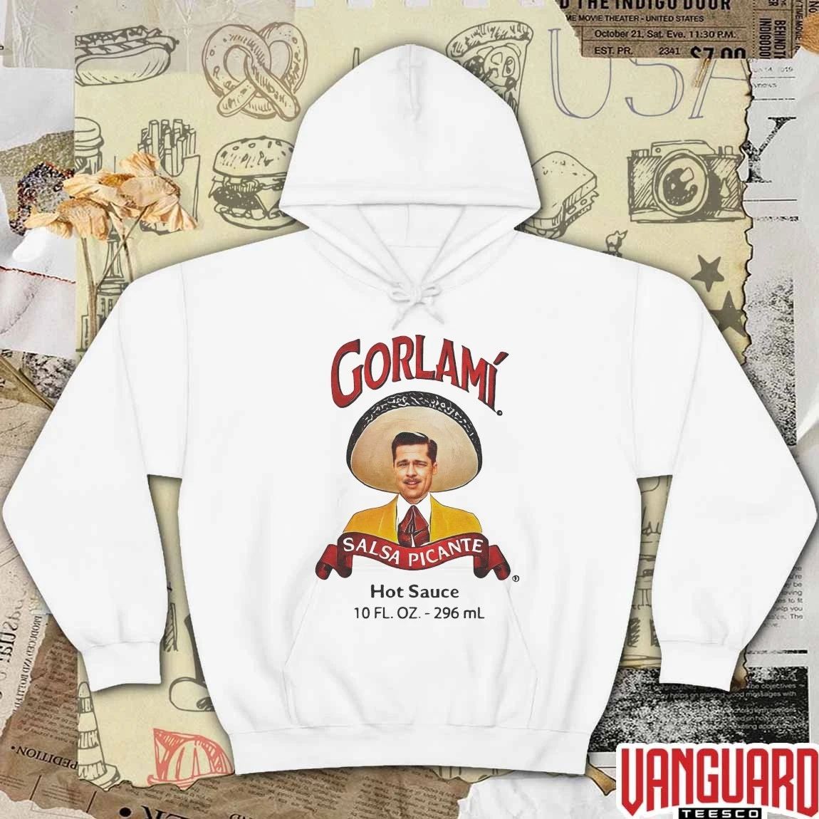 2026 Gorlami Salsa Picante Hot Sauce Inglourious Basterds t-shirt