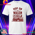 Hop On The Wagon Oklahomaha Pocket Shirt
