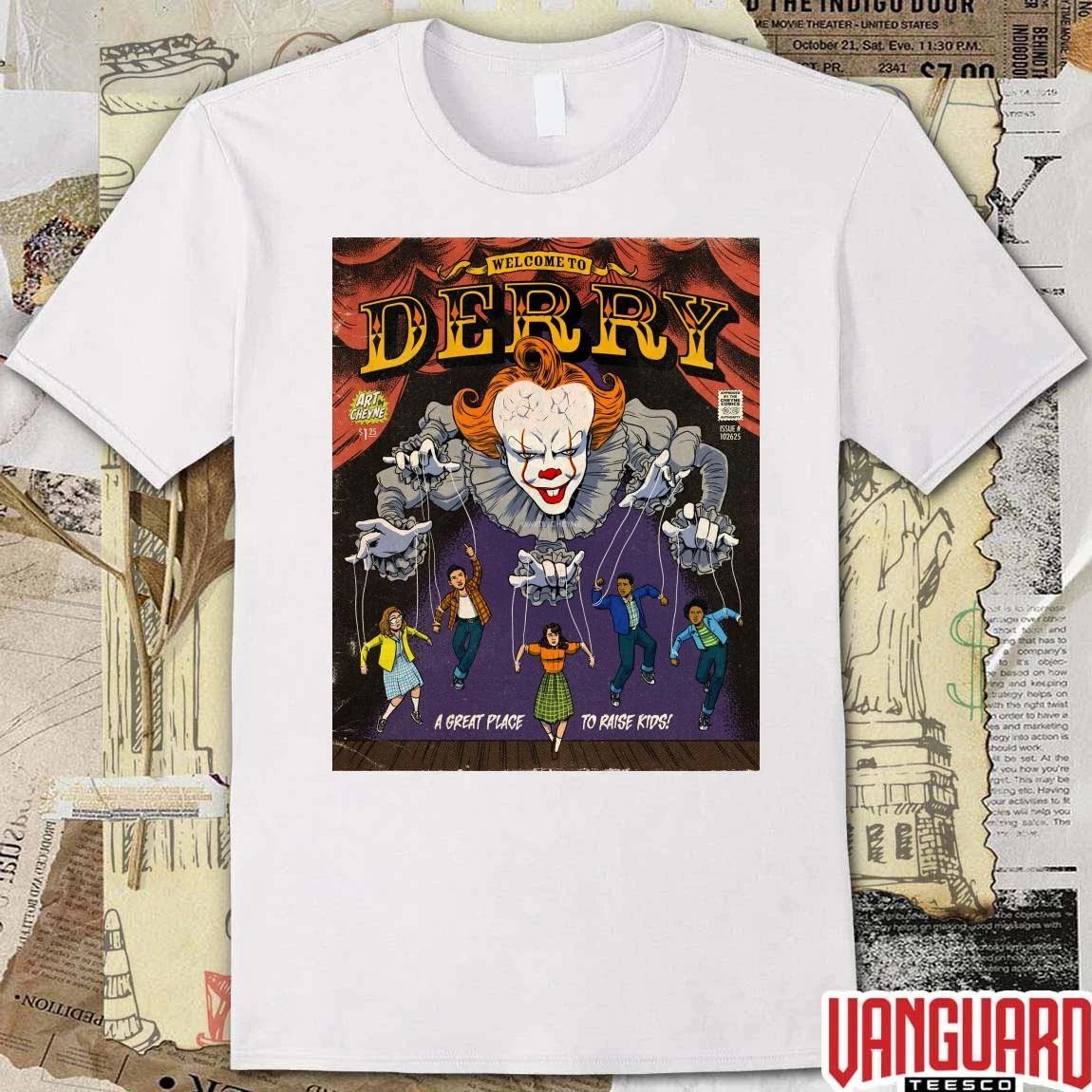 Welcome to Derry A Great Place To Raise Kids Artwork Poster t-shirt