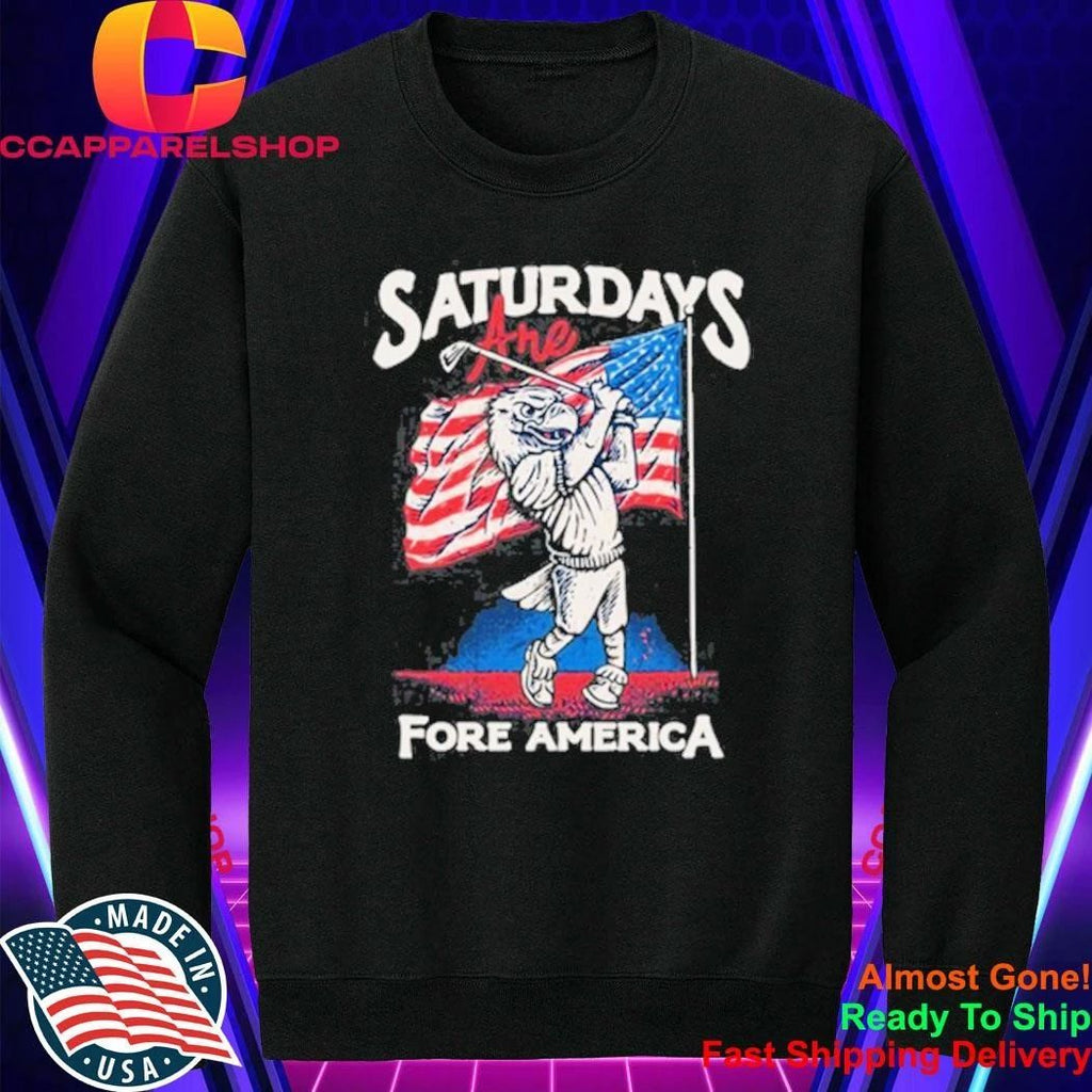 Saturdays Are Fore America Pocket Shirt