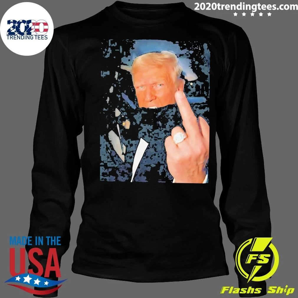 Donald Trump Middle Finger Shirt