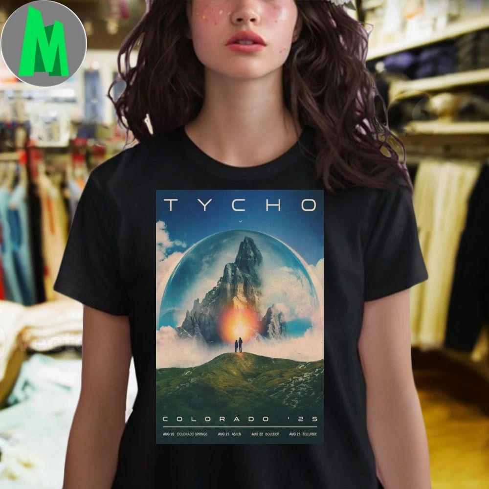 Tycho Colorado 2025 Tour Poster Shirt
