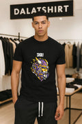 Skol Viking Football Warrior helmet shirt