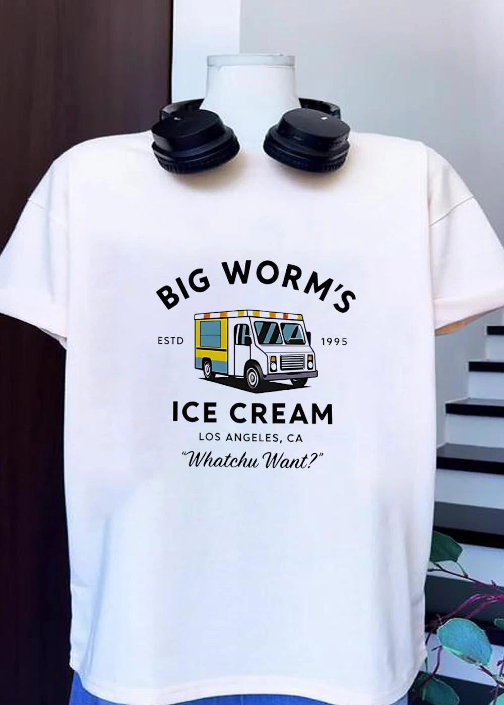 Big Worm’s Ice Cream Los Angeles Ca Whatchu Want Estd 1995 shirt