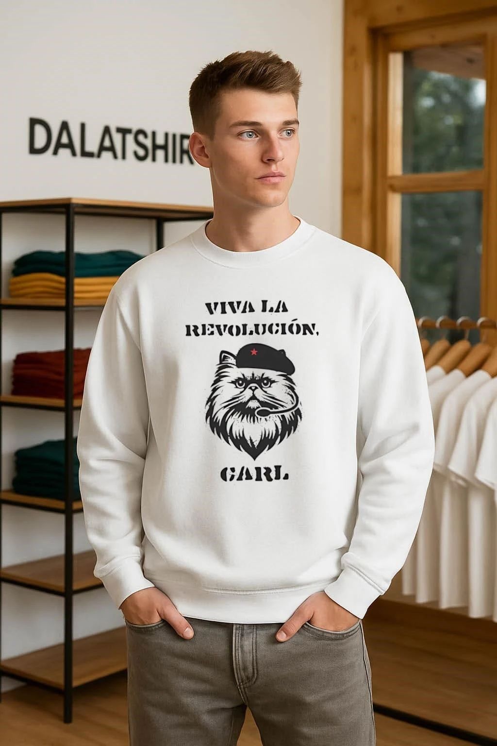 Viva La Revolucion Carl Cat shirt