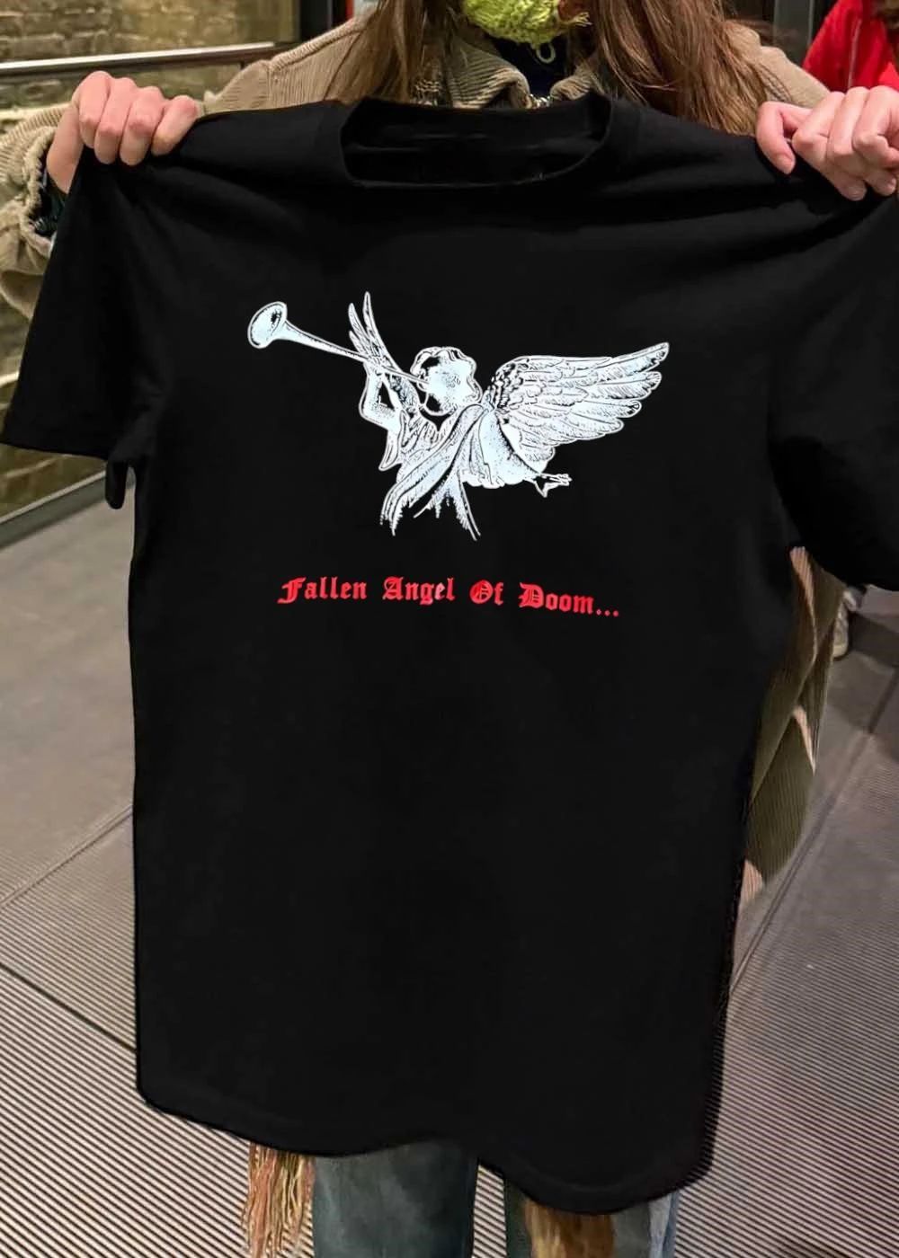 Fallen Angel Playing Trumpet Fallen Angel of Doom T-Shirt