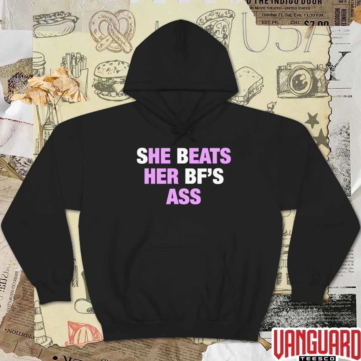 She Beats Her BF’s Ass t-shirt