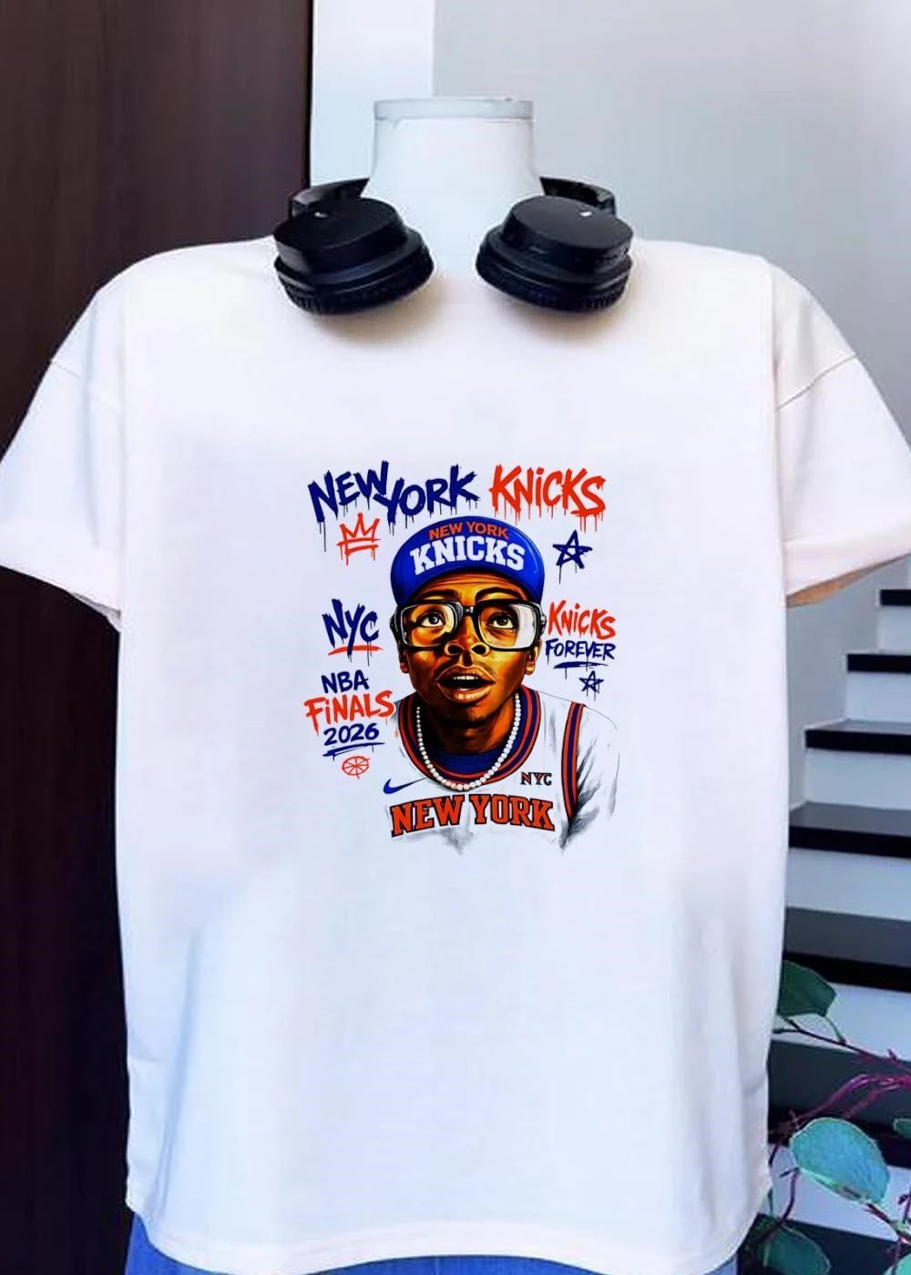 Knicks Fanatic Spike Lee New York NBA Finals 2026 Forever Shirt