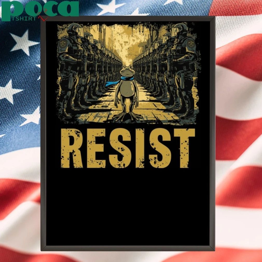 Portland Frog Protest – Portland Frog Resist T-Shirt