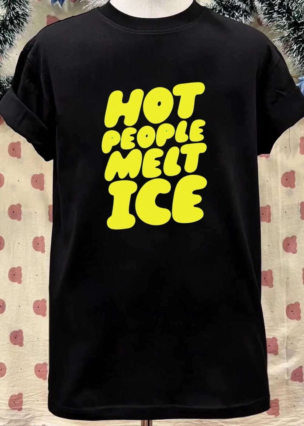 The Hot People Melt Ice Graphic T-Shirt