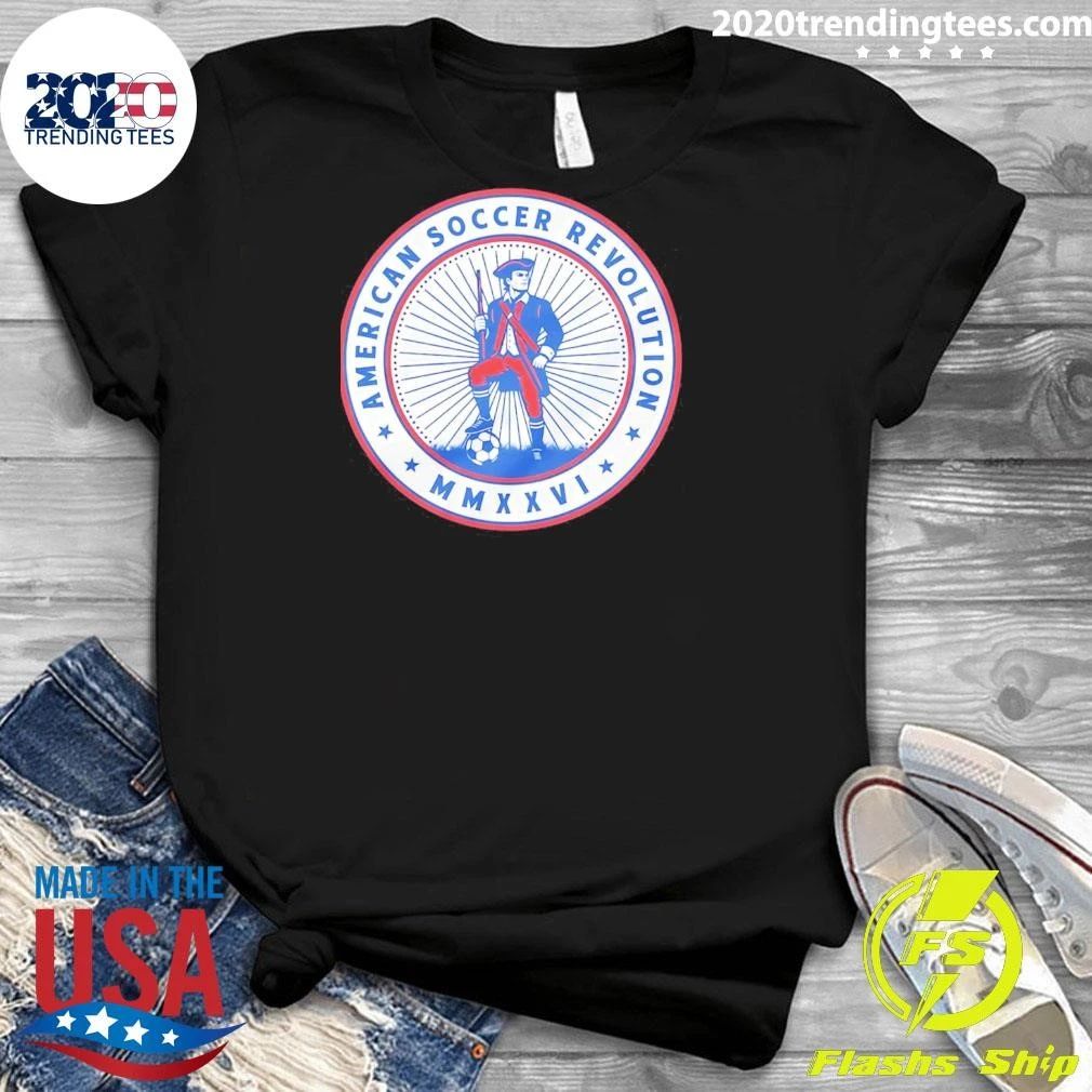 American Soccer Revolution Graphic Shirt