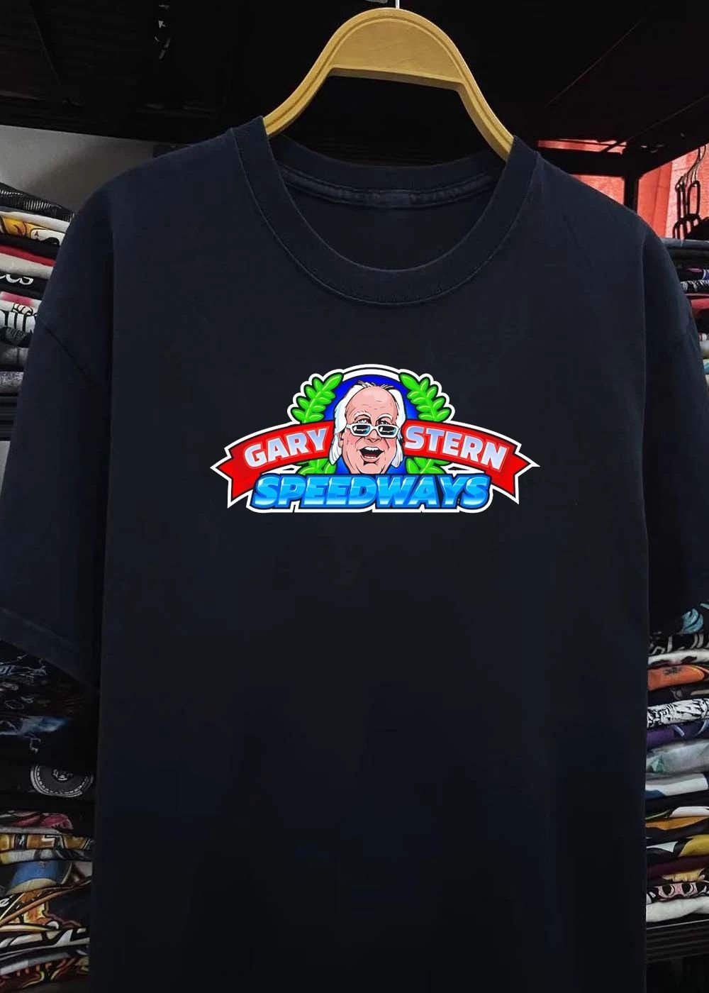 Gary Stern Speedways logo shirt