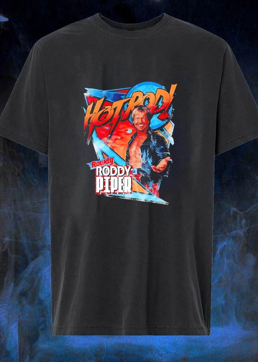Rowdy Roddy Piper Hot Rod T-Shirt