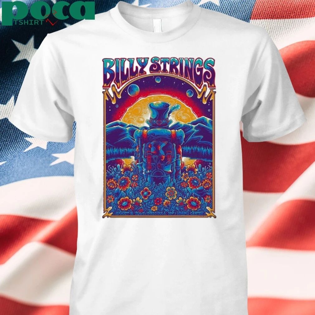 Billy Strings Missoula MT August 16 2025 Tour Shirt