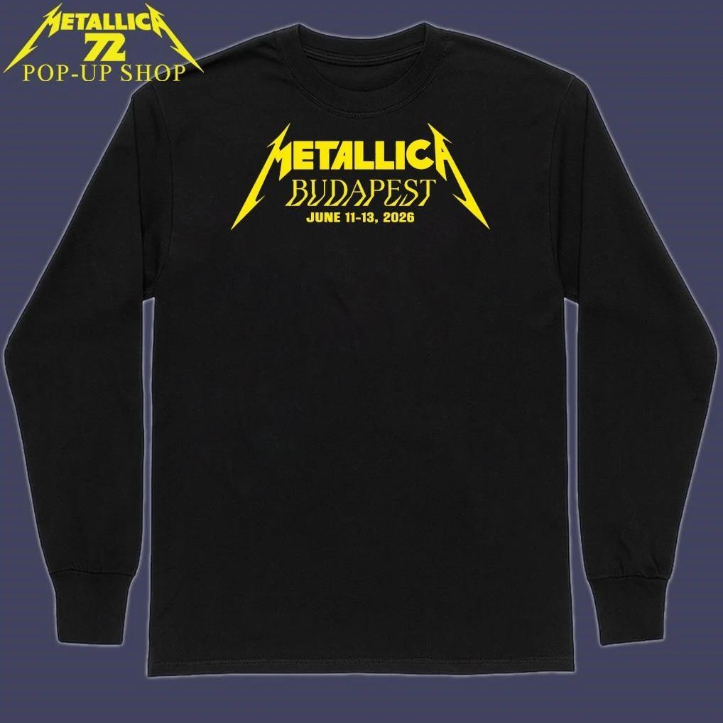Metallica M72 Budapest, Hungary June 11-13, 2026 T-Shirt
