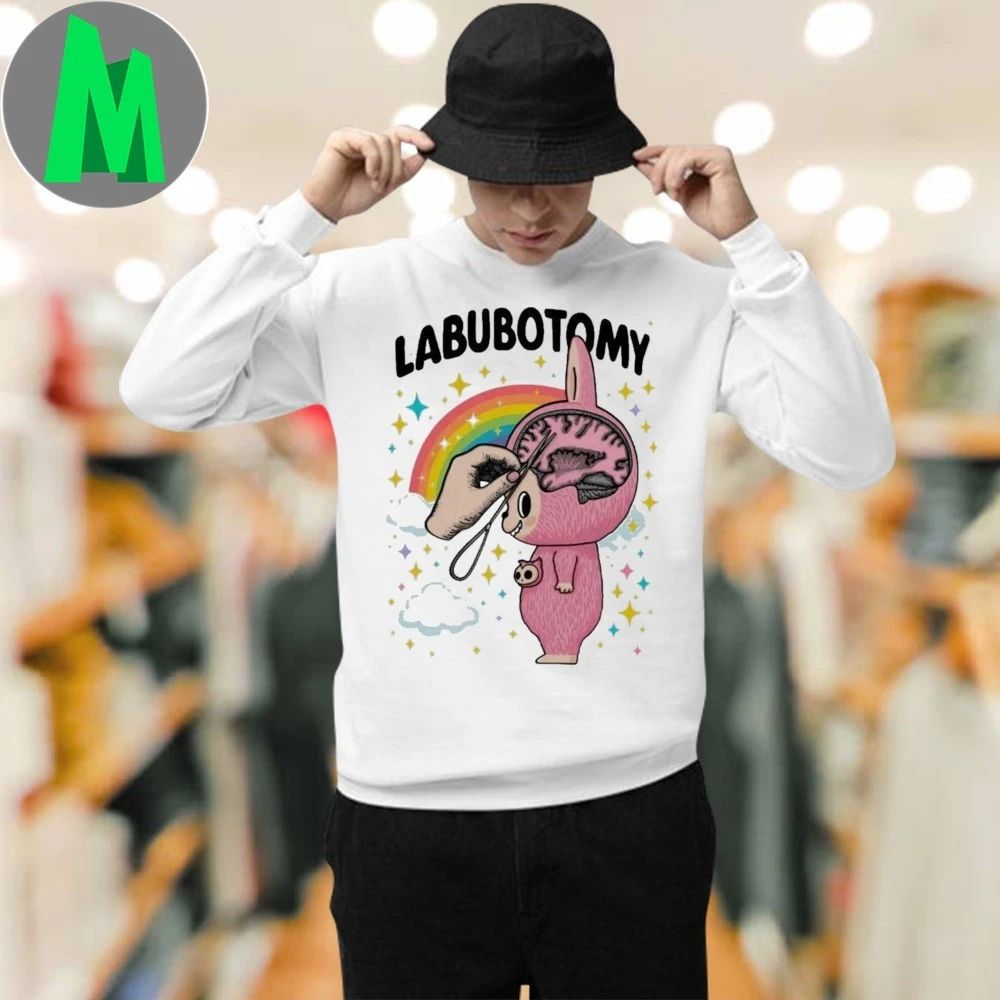 Labubu Labubotomy Brain Meme Shirt