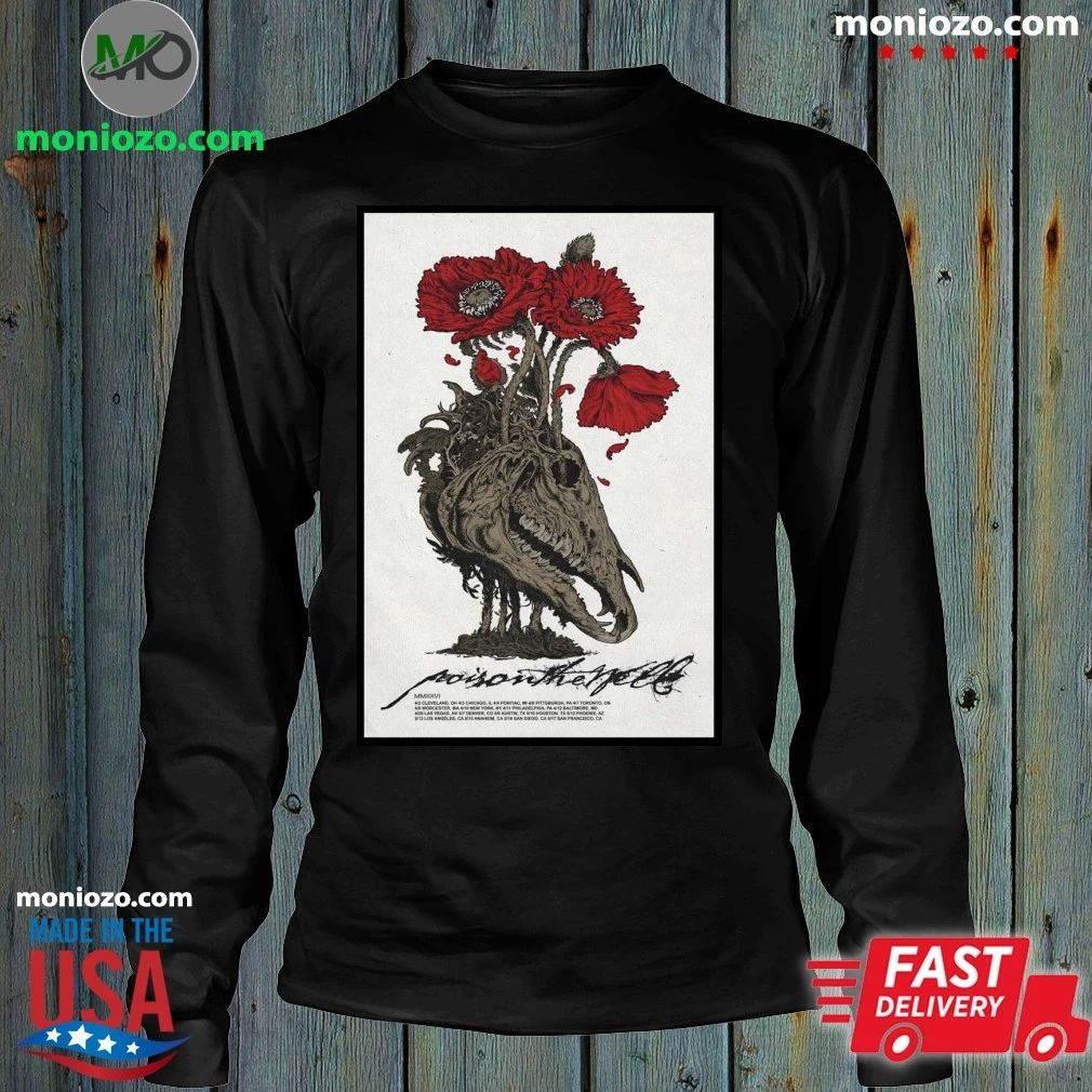 Poison The Well US 2026 Shows Poster T-Shirt – Best Gift for Music Fans