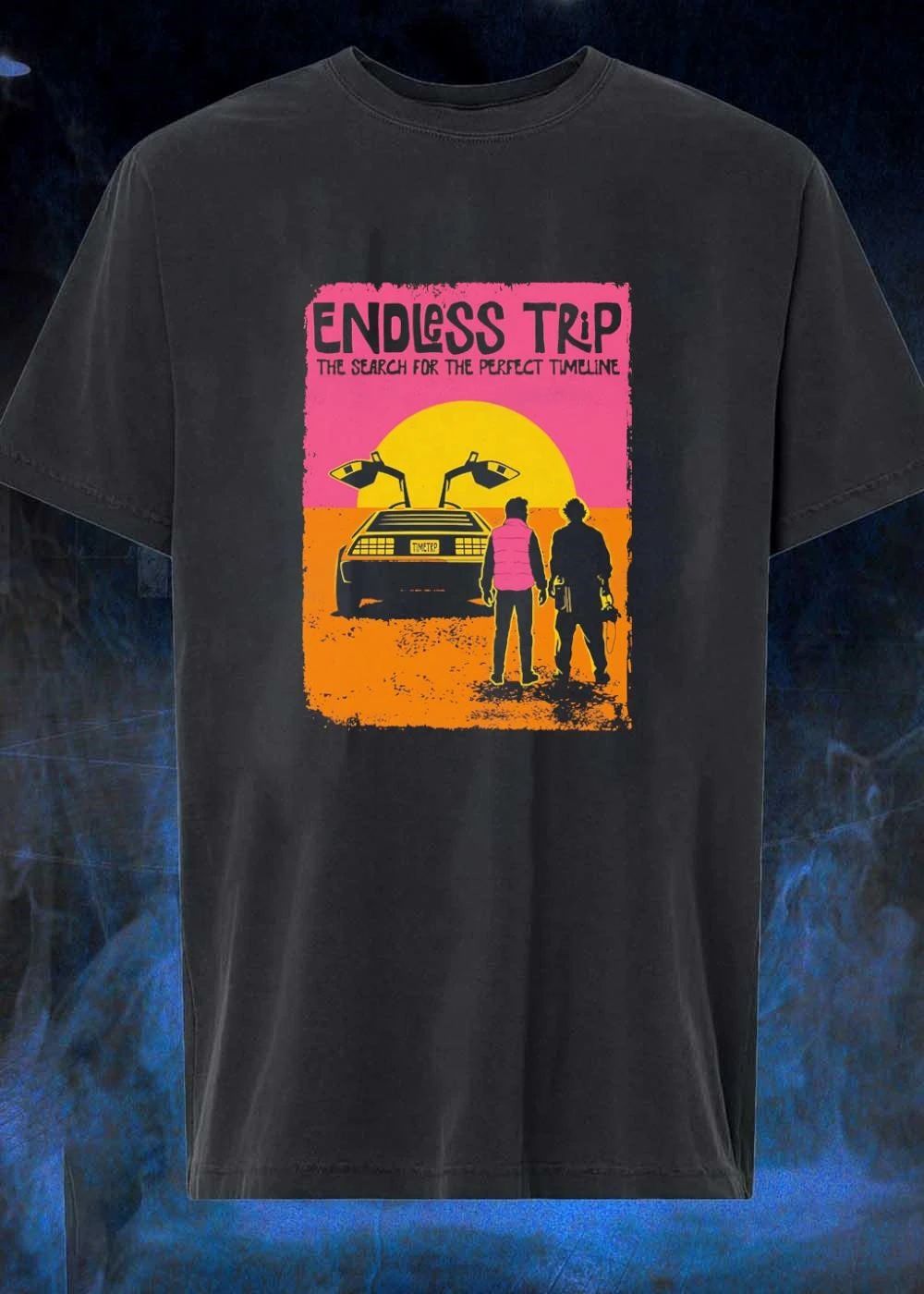 Endless Trip The Search for the Perfect Timeline Time Machine T-Shirt
